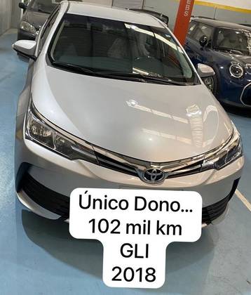 TOYOTA COROLLA 1.8 GLI UPPER 16V FLEX 4P AUTOMÁTICO